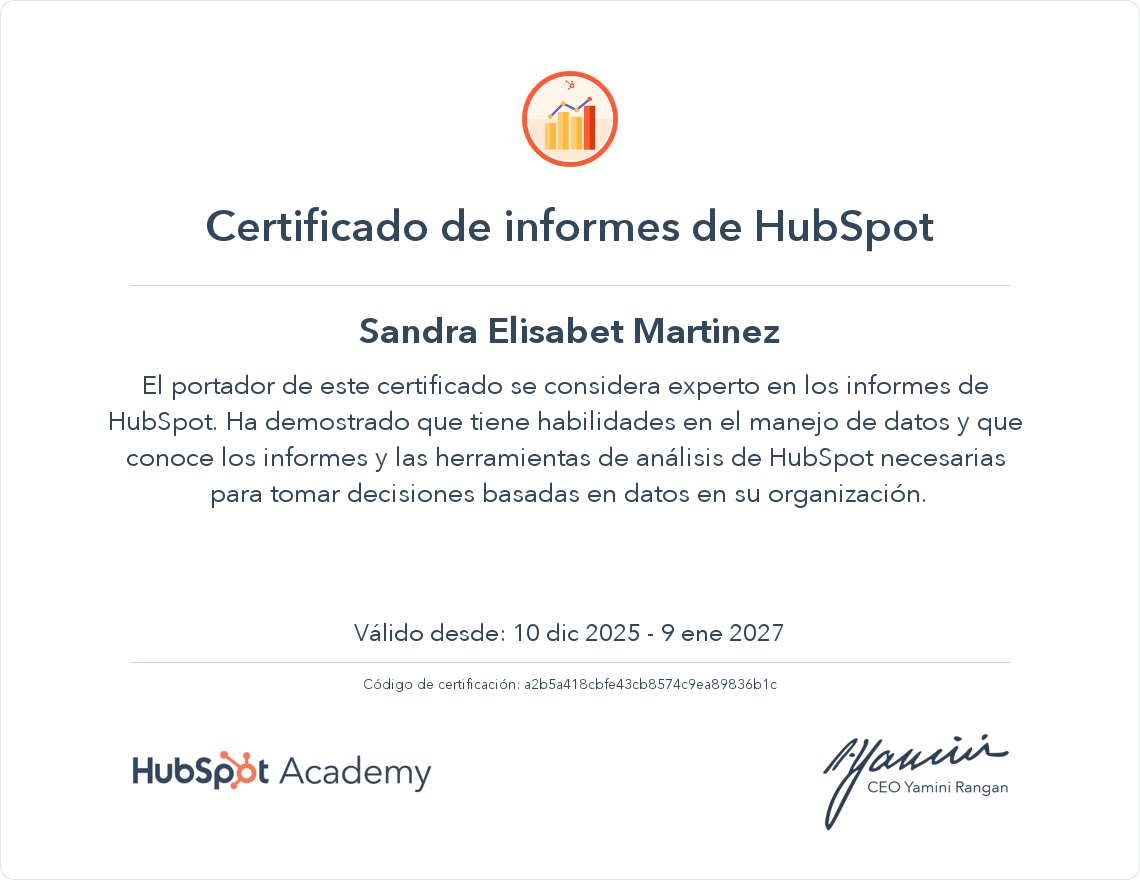 Creacion de Informes Hubspot